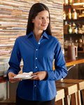 Women's Long Sleeve Stain Resistant Oxford Shirt