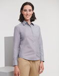 Ladies' Long Sleeve Tailored Oxford Shirt
