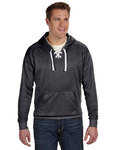 Adult Sport Lace Poly Hooded Sweatshirt