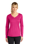 Ladies Long Sleeve PosiCharge ® Competitor V Neck Tee