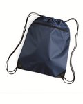 Zippered Drawstring Backpack