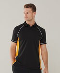 Piped performance polo