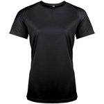 Ladies' short-sleeved sports T-shirt