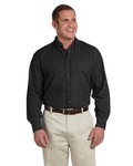 Men's Tall Long-Sleeve Denim Shirt