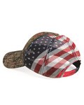 Camo with American Flag Mesh Back Cap