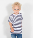 Larkwood Baby/Toddler Striped Crew Neck T-Shirt