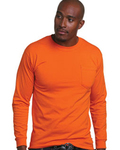 Adult Long-Sleeve T-Shirt with Pocket