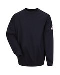Pullover Crewneck Sweatshirt - Cotton/Spandex Blend