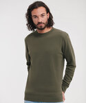 Pure organic reversible sweatshirt