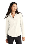 Women's Stretch Crepe Long Sleeve Camp