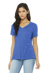 Women's Relaxed Triblend V Neck Tee