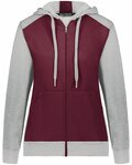 Women's Eco Revive™ Three-Season Triblend Fleece Full-Zip Hooded Sweatshirt