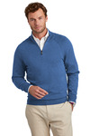 Cotton Stretch 1/4 Zip Sweater