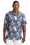 Coconut Point Playa Flora Short Sleeve Shirt