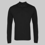 Premier Long Sleeve Coolchecker® Piqué Polo Shirt