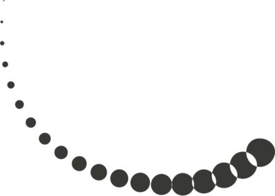 Halftone Gradient Line 37