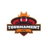 Tournament International Football logo template