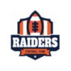 Raiders Football Team logo template