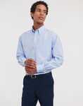 Russell Collection Men LS Classic Oxford