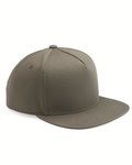 Five-Panel Cotton Twill Snapback Cap