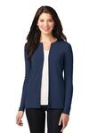 Ladies Concept Stretch Button Front Cardigan
