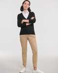Russell Collection Ladies VNeck Cardigan