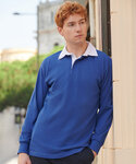 Long sleeve plain rugby shirt