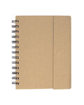 Spiral Notebook With Sticky Notes & Pen 5.75" X 7.25"