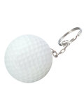 Golf Ball Shape Stress Ball Keychain