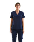Ladies' Limitless V-Neck Stretch Scrub Top