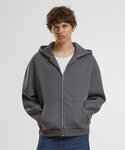 Fluffy zip hoodie