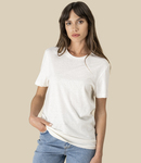 Spasso Unisex Organic Cotton Linen Blend T-Shirt