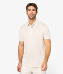 Spasso Knitted Linen Polo Shirt