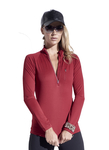 AI314 Women's Half Zip Run Away Top
