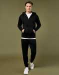 Mens Superwash Zipped Hoodie