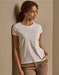 Ladies Roll Up Sleeve Tee