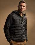 Mens Hooded Crossover Jkt