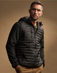 Men's Hooded Crossover Jacket