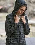 Ladies' Hooded Crossover Jacket
