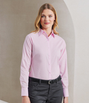 Premier Ladies Long Sleeve Poplin Blouse