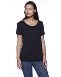 Ladies' CVC Twist Sleeve Top