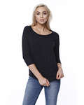 Ladies' CVC Long-Sleeve Raglan