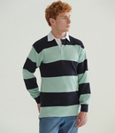 Front Row Sewn Stripe Rugby Shirt
