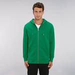 Cultivator, unisex iconic zip-thru hoodie sweatshirt (STSM566)