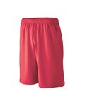 Youth Longer Length Wicking Mesh Athletic Shorts