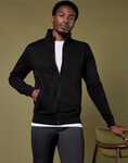 Mens Regular Fit Zipped Sweat