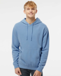 Unisex Midweight Pigment-Dyed Hooded Sweatshirt