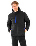 Black Compass Padded Winter Jacket