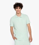 Native Spirit Terry Towel Polo Shirt