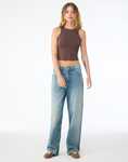 Bella Women's Micro Rib Racer Tank